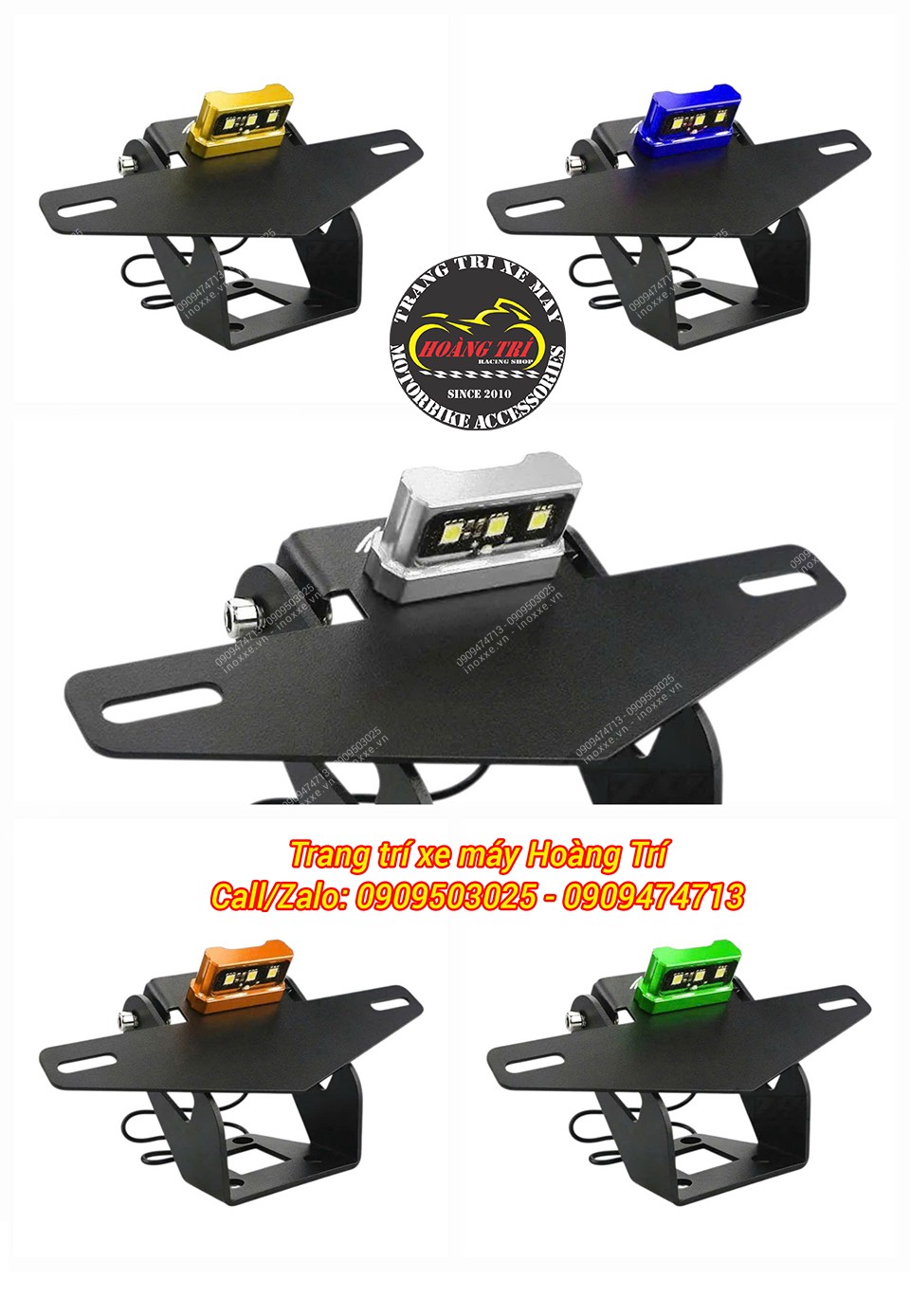 Pát biển số JGZ cho xe Kawasaki Ninja 400/250/Z400/Z250