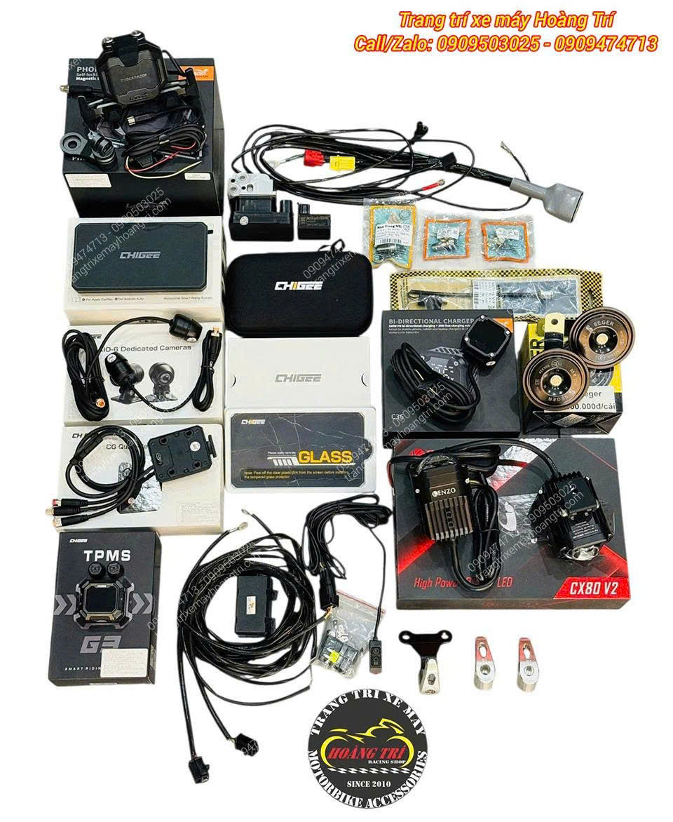 Màn hình dẫn đường, camera hành trình Chigee AIO-6
