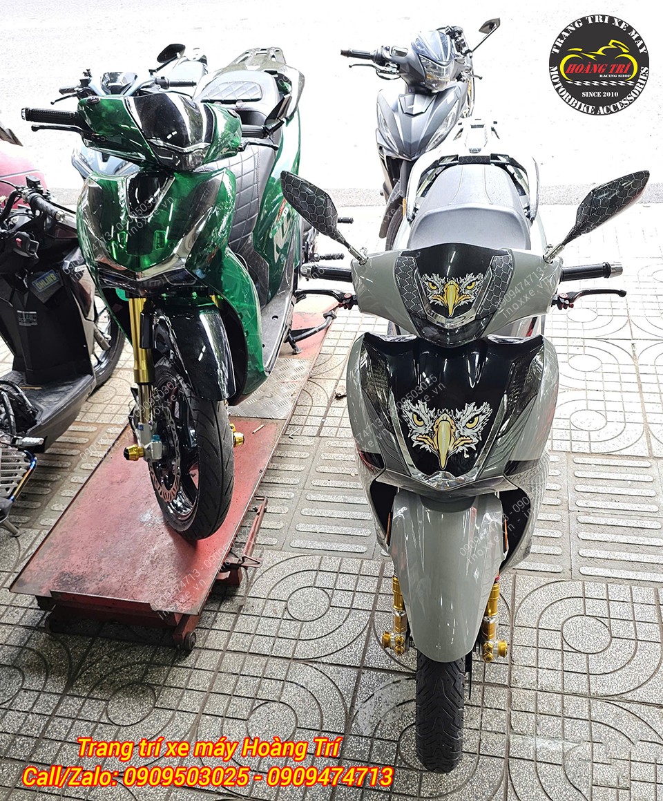 Full dàn áo trong suốt ShVN 125/150/160 kiểu SH Vetro