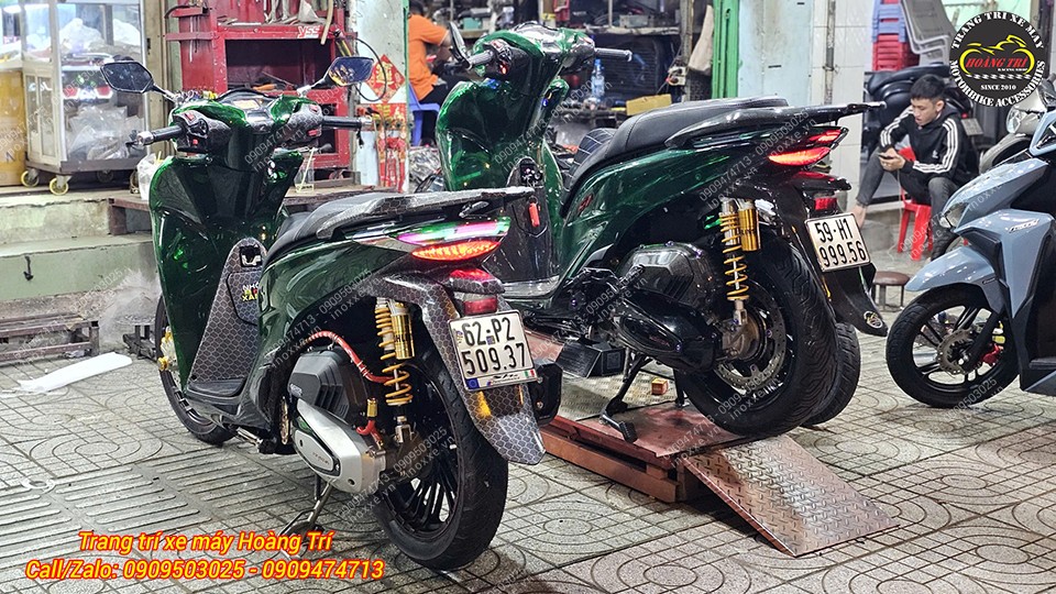Full dàn áo trong suốt ShVN 125/150/160 kiểu SH Vetro