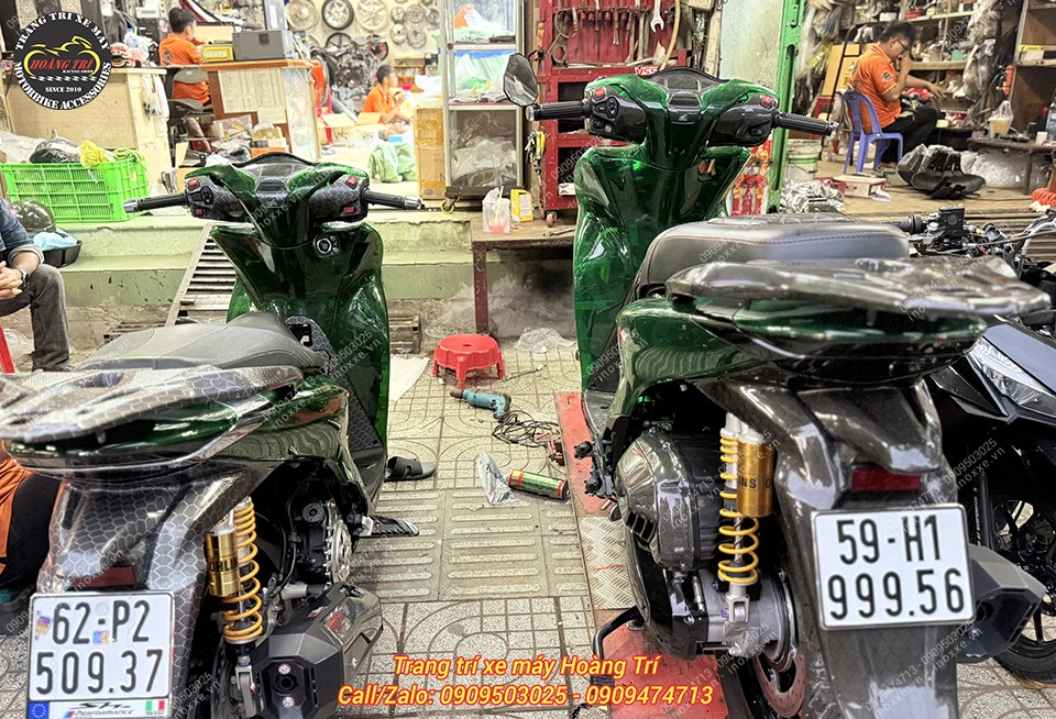 Full dàn áo trong suốt ShVN 125/150/160 kiểu SH Vetro