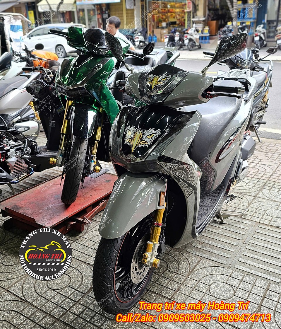 Full dàn áo trong suốt ShVN 125/150/160 kiểu SH Vetro