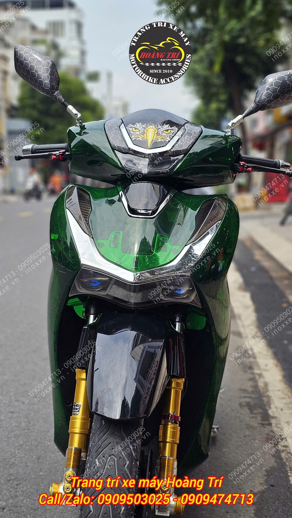 Full dàn áo trong suốt ShVN 125/150/160 kiểu SH Vetro