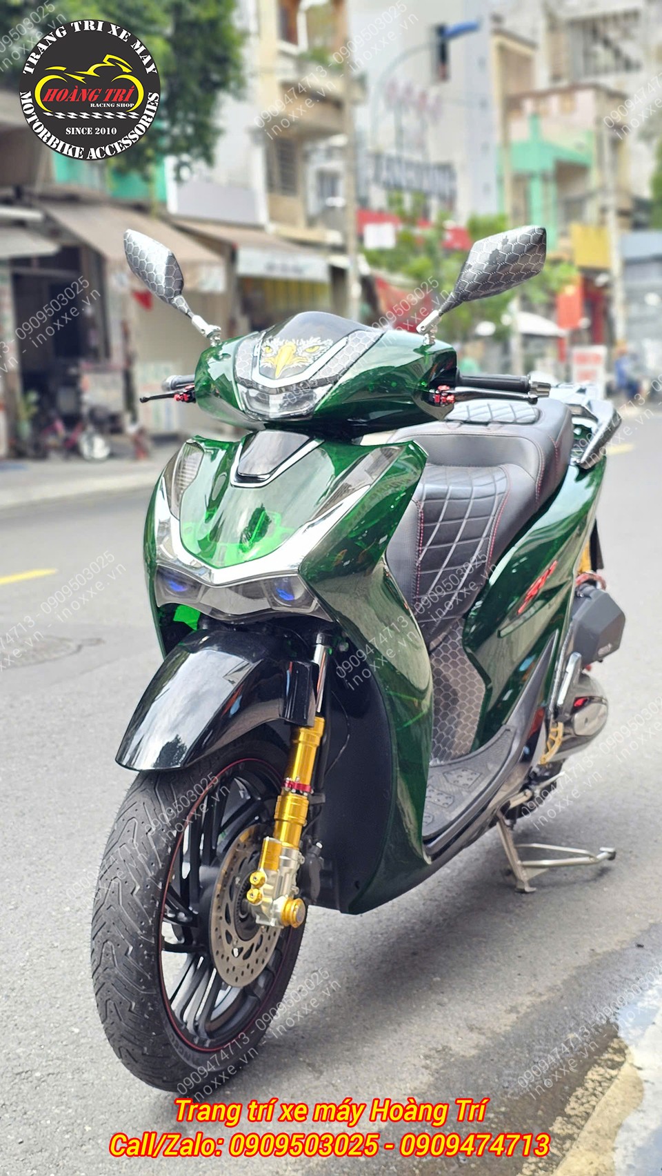 Full dàn áo trong suốt ShVN 125/150/160 kiểu SH Vetro