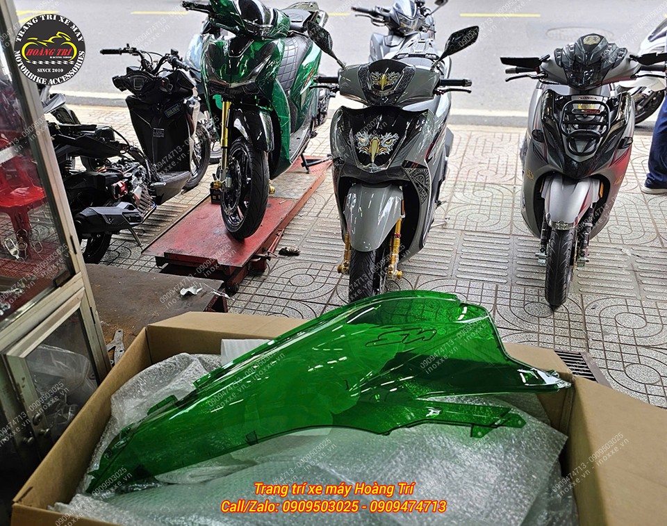 Full dàn áo trong suốt ShVN 125/150/160 kiểu SH Vetro
