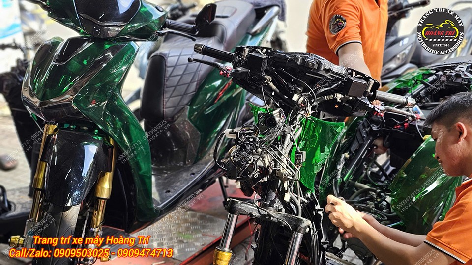 Full dàn áo trong suốt ShVN 125/150/160 kiểu SH Vetro