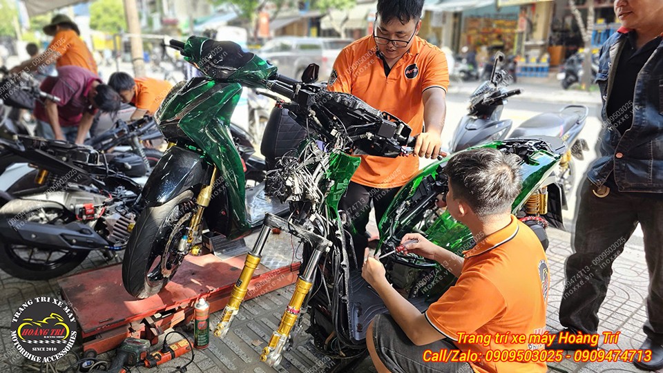 Full dàn áo trong suốt ShVN 125/150/160 kiểu SH Vetro