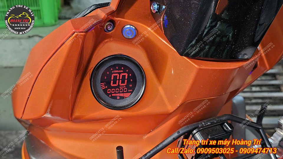 Đồng hồ LCD HP-YB013 báo tua, báo xăng, báo km