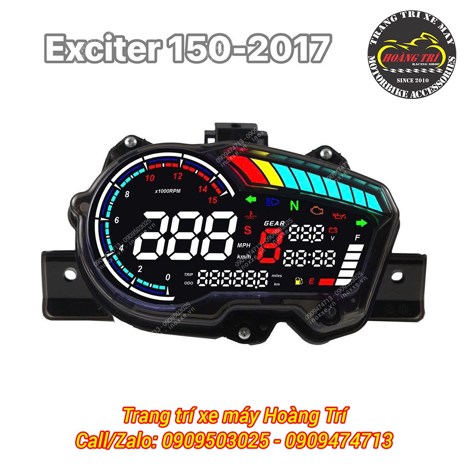 Đồng hồ điện tử Exciter 2015-2017 - Sum Racing Plus 2025