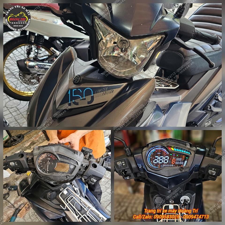 Đồng hồ điện tử Exciter 2015-2017 - Sum Racing Plus 2025