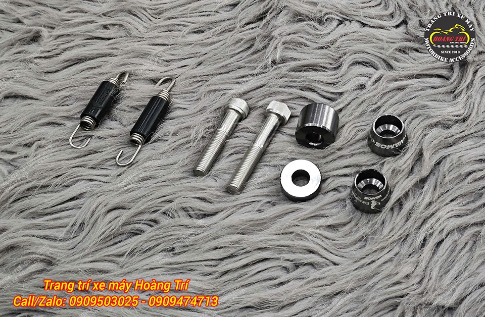 Full set pô Vamos Sport titanium Thái Lan cho xe ADV 160