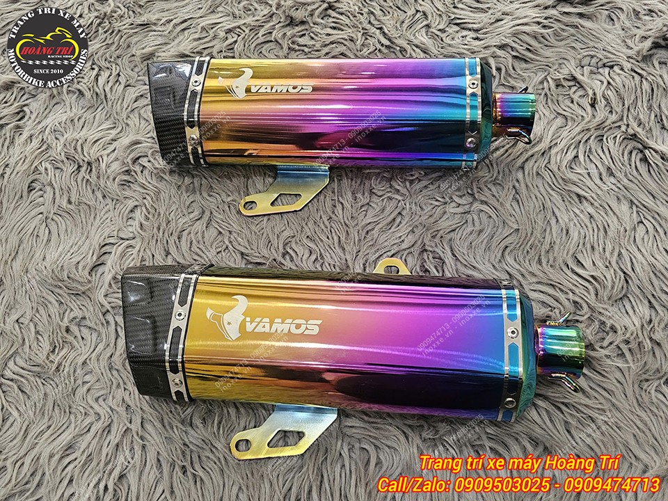 Full set pô Vamos Sport titanium Thái Lan cho xe ADV 160