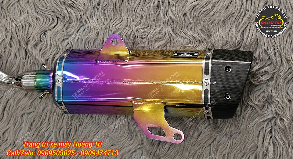 Full set pô Vamos Sport titanium Thái Lan cho xe ADV 160