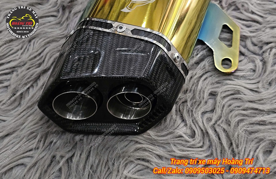 Full set pô Vamos Sport titanium Thái Lan cho xe ADV 160