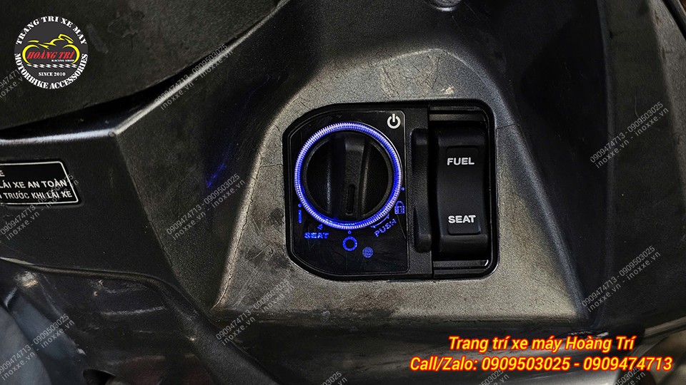 Ổ khoá Smartkey chính hãng lắp cho xe Airblade