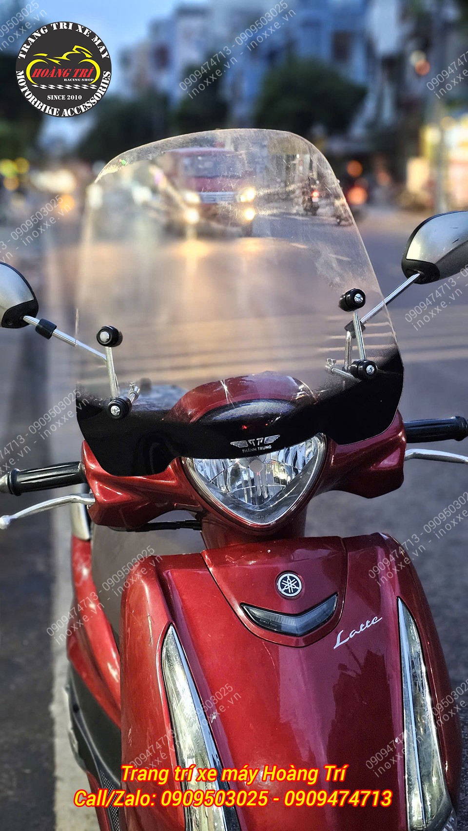 Kính chắn gió xe Yamaha Latte