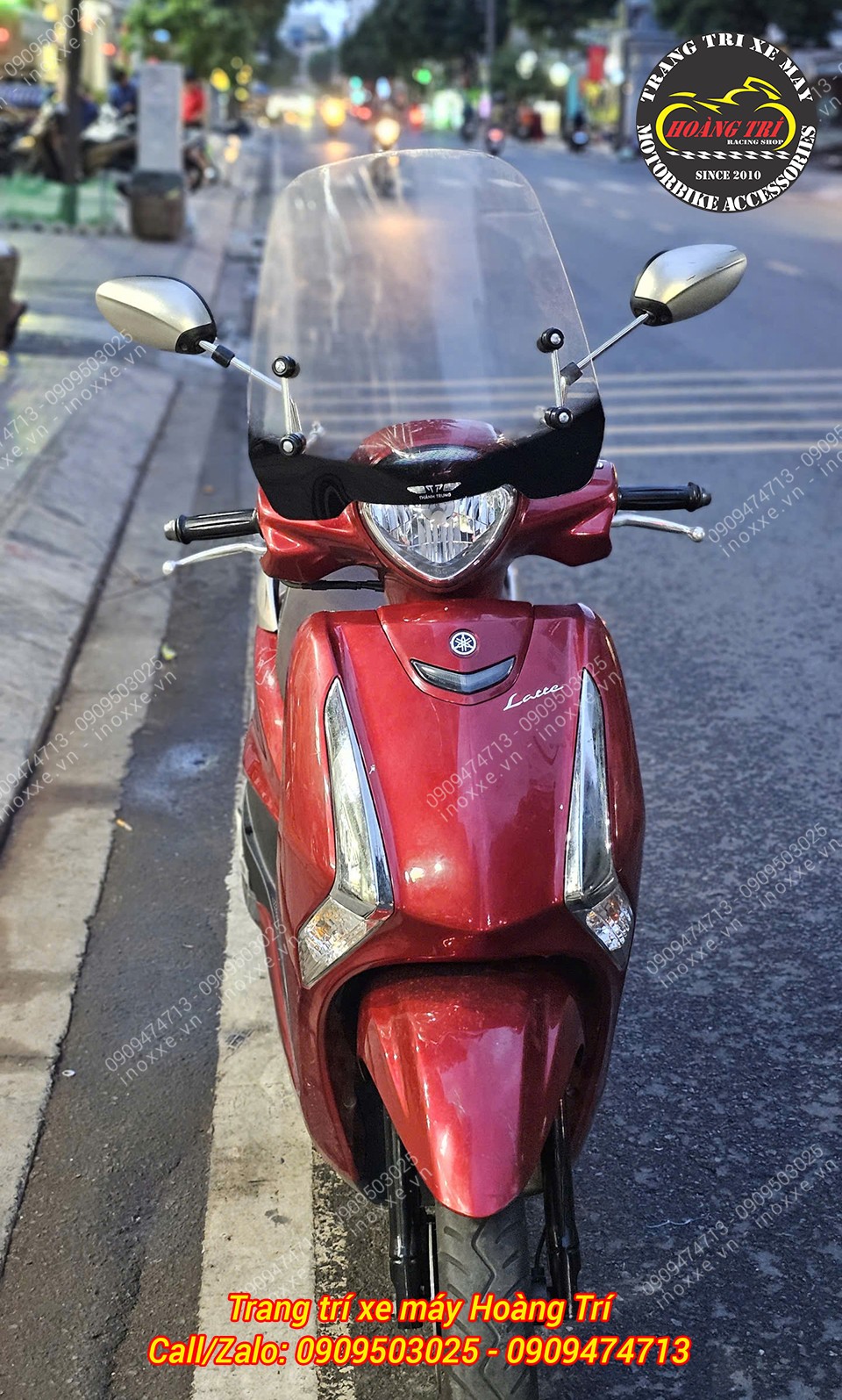 Kính chắn gió xe Yamaha Latte