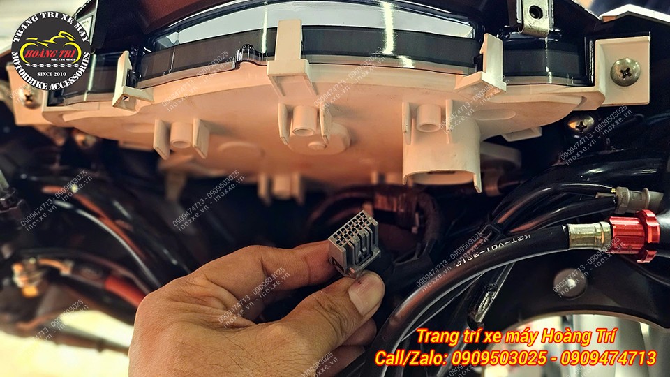 Đồng hồ điện tử Honda Lead - Sum Racing Plus 2025