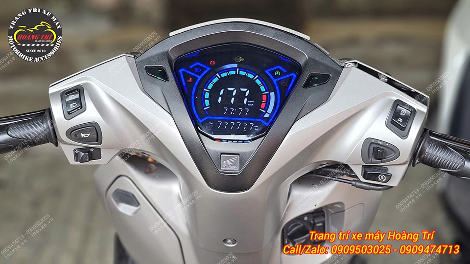 Đồng hồ điện tử Honda Lead - Sum Racing Plus 2025