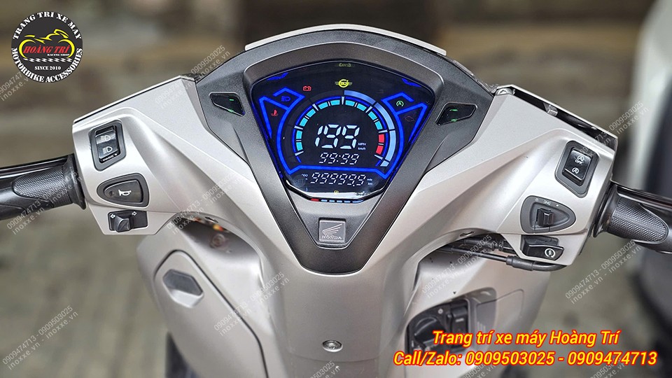 Đồng hồ điện tử Honda Lead - Sum Racing Plus 2025