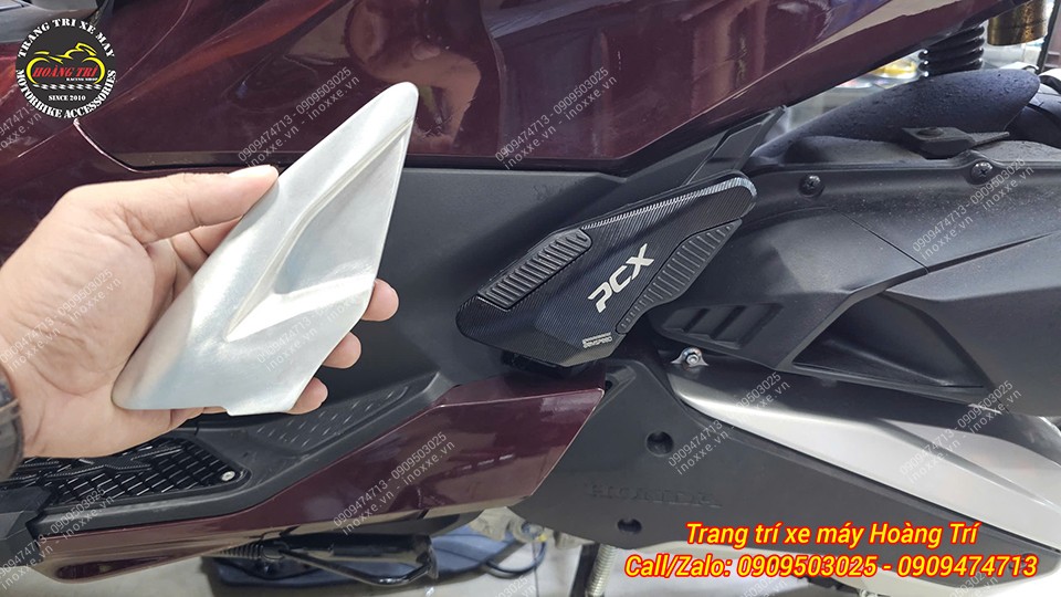 Gác chân sau Fux nhôm cnc dành cho PCX 160
