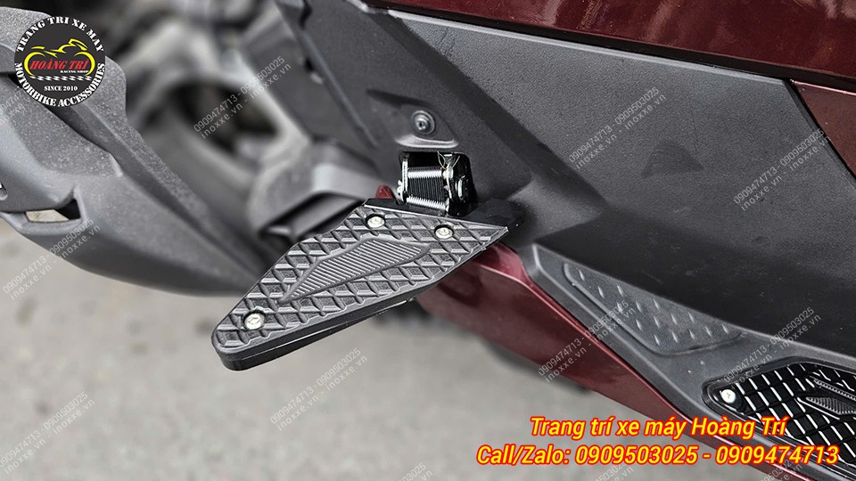 Gác chân sau Fux nhôm cnc dành cho PCX 160