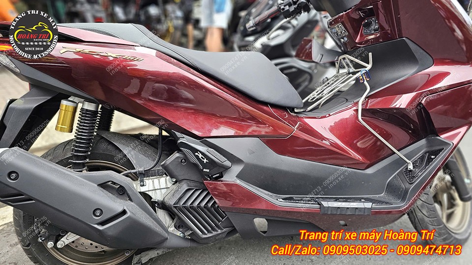 Gác chân sau Fux nhôm cnc dành cho PCX 160