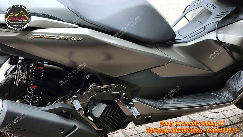 Gác chân phụ HTR dành cho xe ADV 150/ADV 160 và PCX 150/PCX 160