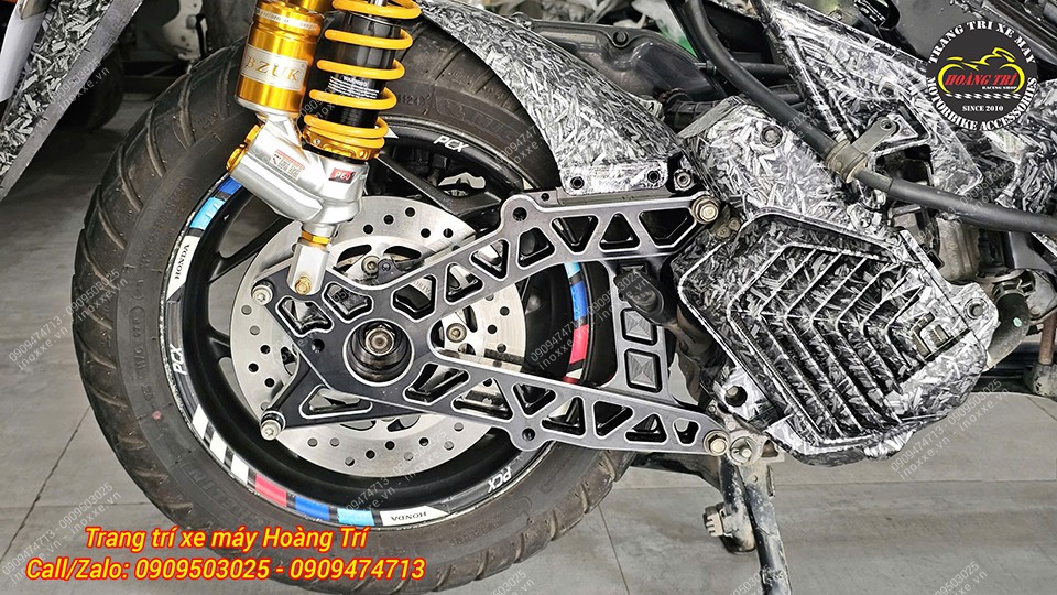Gấp nhôm PCX 160 chính hãng Semspeed