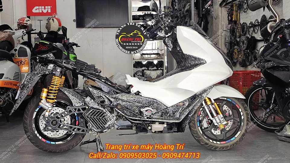 Gấp nhôm PCX 160 chính hãng Semspeed