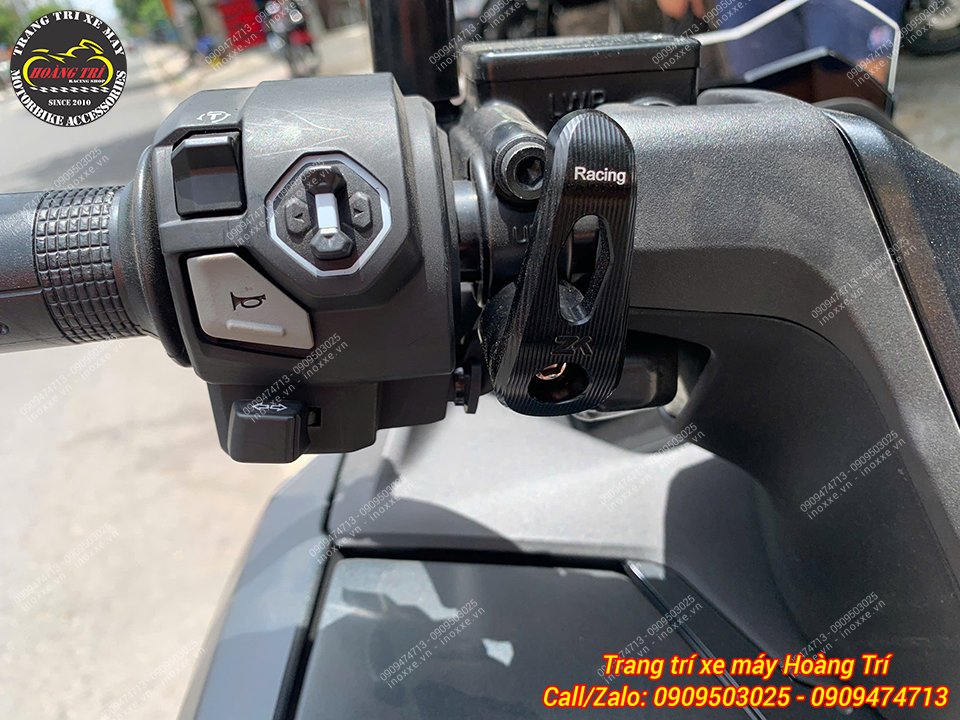 Móc nhôm CNC - Móc treo đồ xe máy