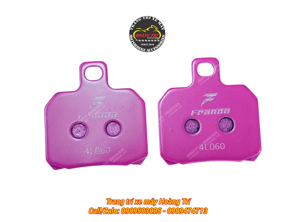 Bố thắng Frando chính hãng dành cho heo Brembo 2 pis đối xứng