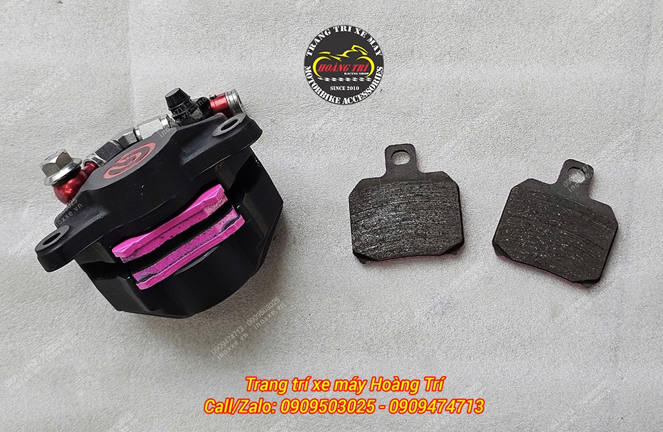 Bố thắng Frando chính hãng dành cho heo Brembo 2 pis đối xứng