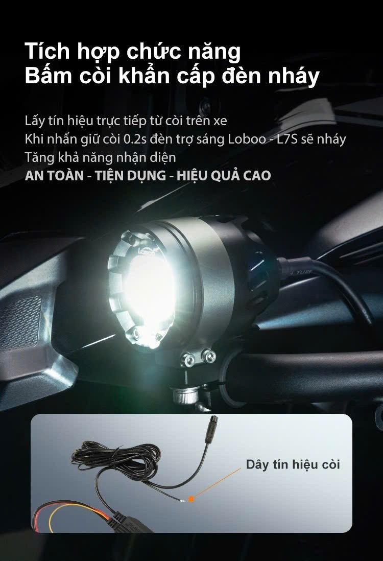Đèn trợ sáng Loboo L7S