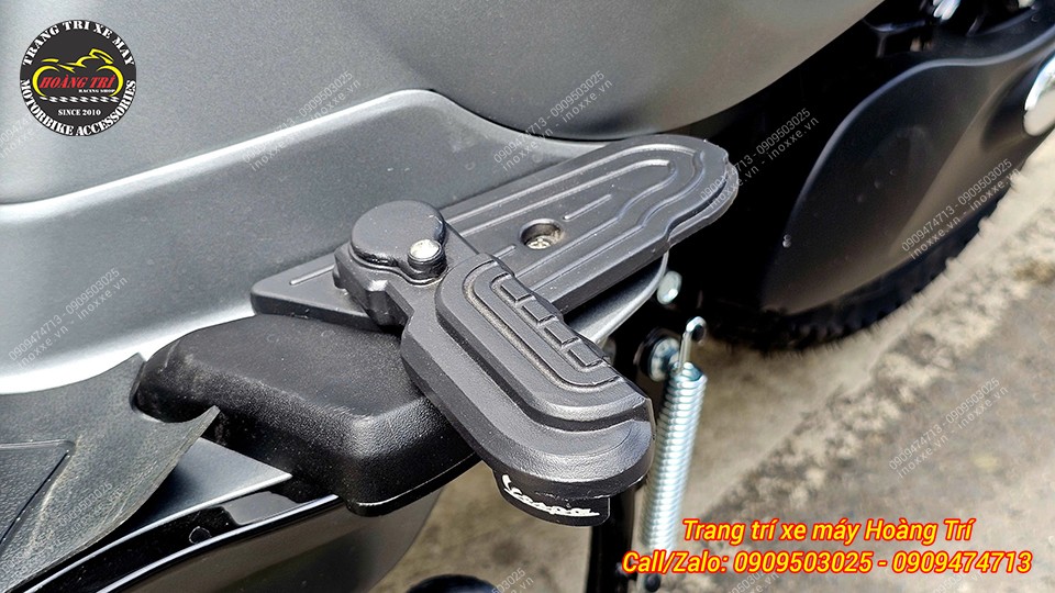 Gác chân sau xe ga Espero 50cc kiểu Vespa
