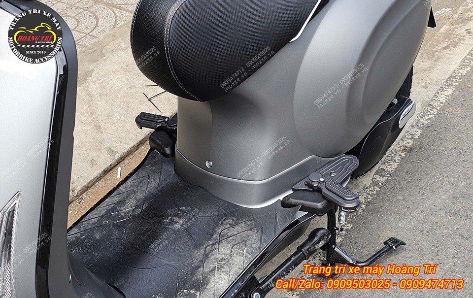 Gác chân sau xe ga Espero 50cc kiểu Vespa