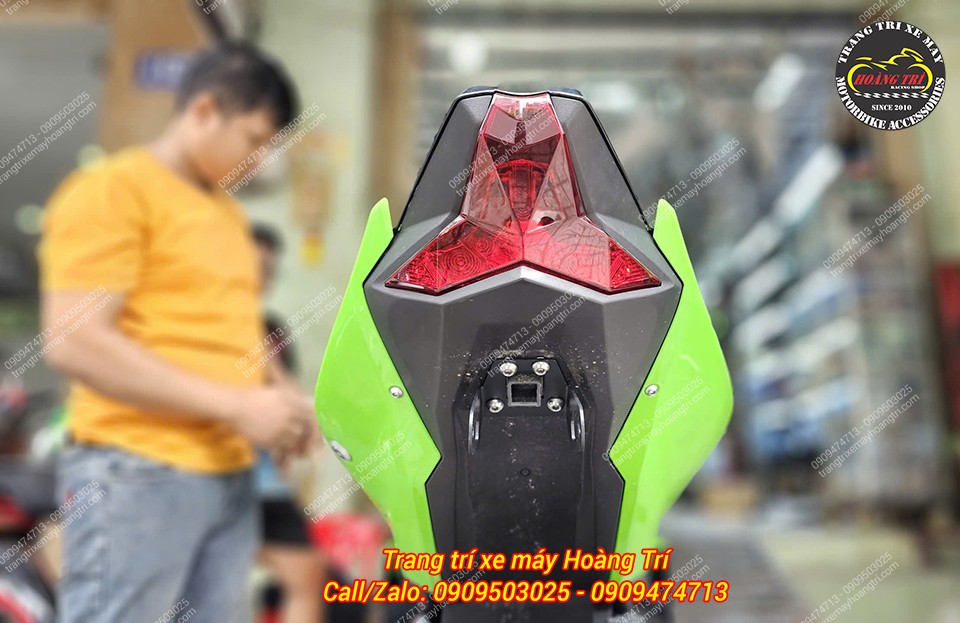 Pát biển số JGZ cho xe Kawasaki Ninja 400/250/Z400/Z250