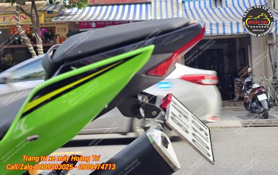 Pát biển số JGZ cho xe Kawasaki Ninja 400/250/Z400/Z250