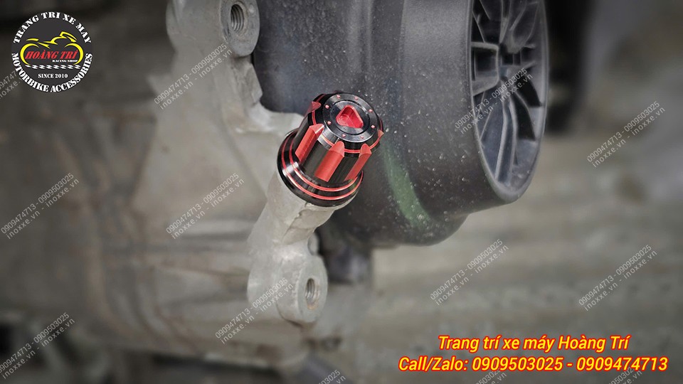 Ty thăm nhớt CR nhôm CNC