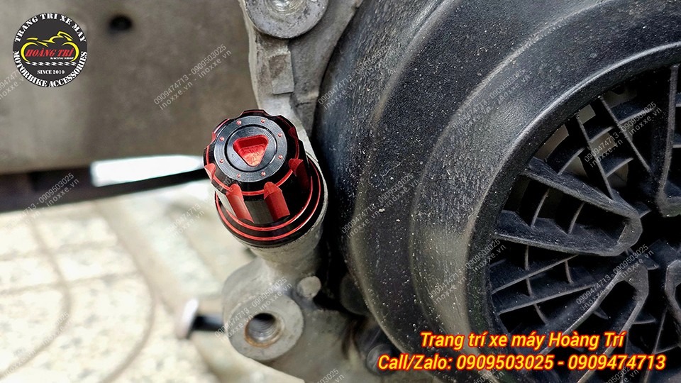 Ty thăm nhớt CR nhôm CNC