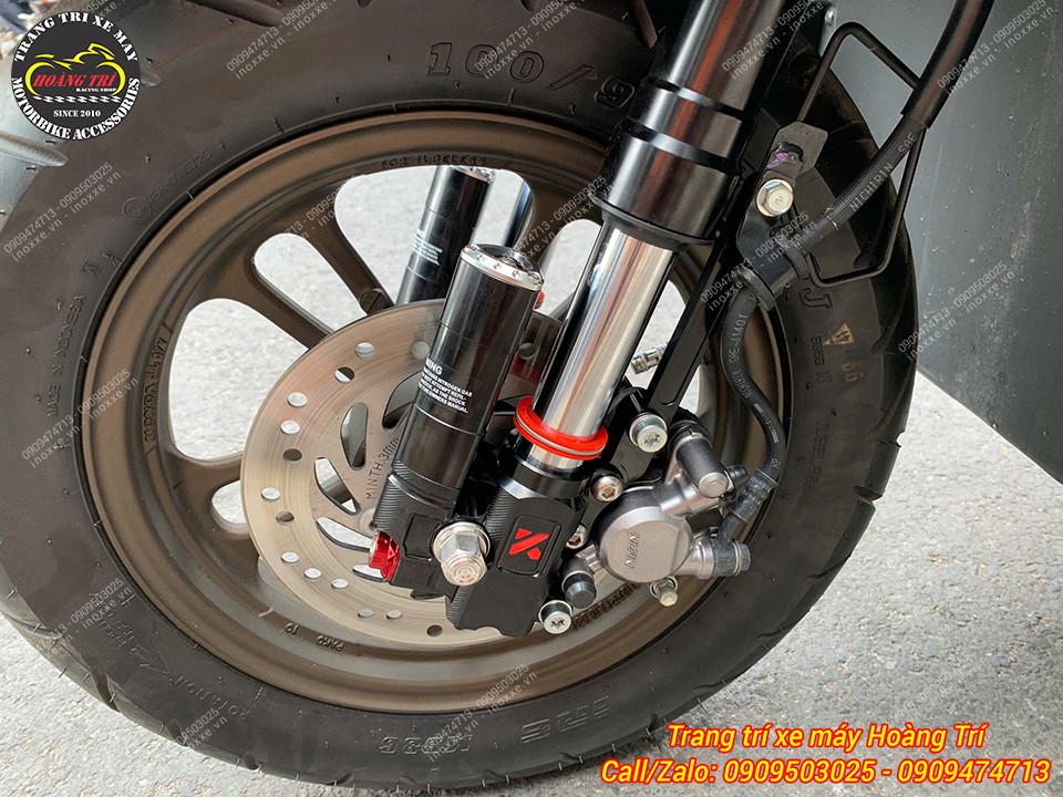 Phuộc độ cho xe Scoopy - Phuộc Upside Down KingHam