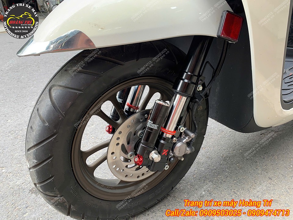 Phuộc độ cho xe Scoopy - Phuộc Upside Down KingHam