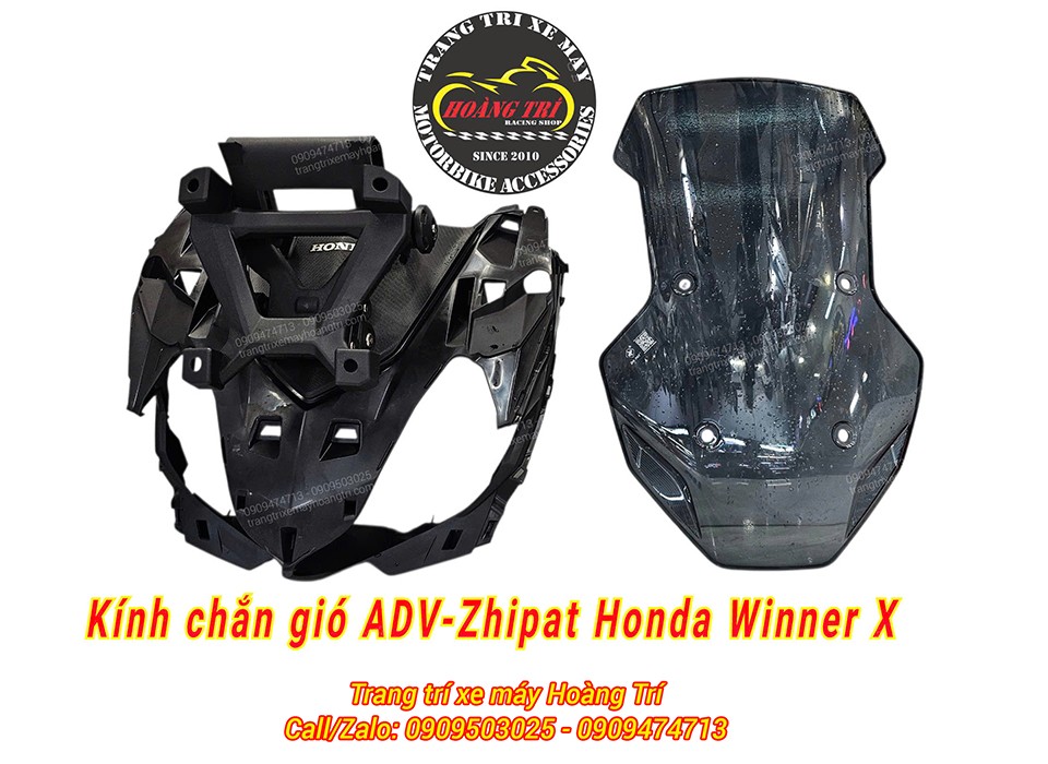 Kính chắn gió ADV Zhi.Pat độ cho xe Winner X