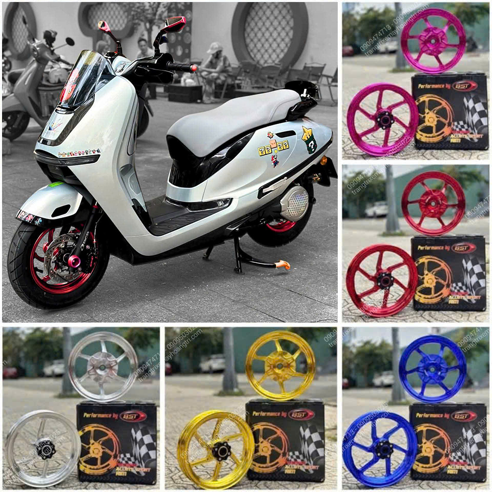 Mâm BST độ cho xe Honda UC3