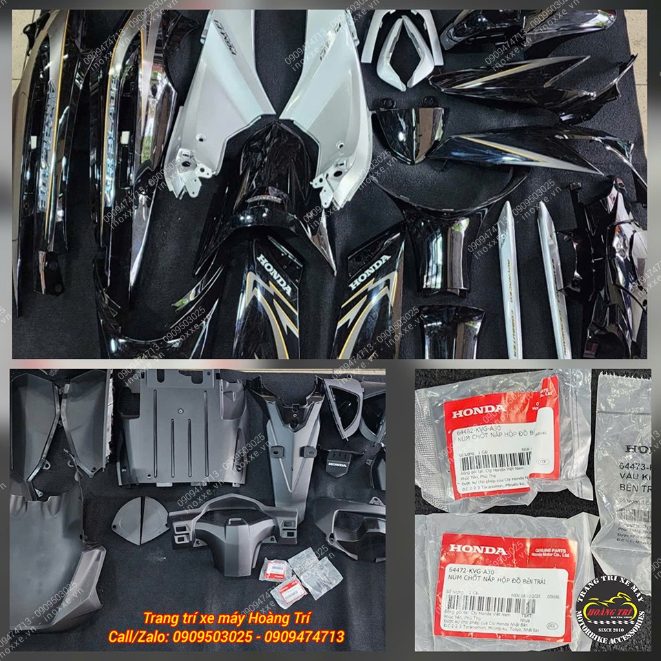 Dàn áo Airblade 110 chính hãng Honda Việt Nam