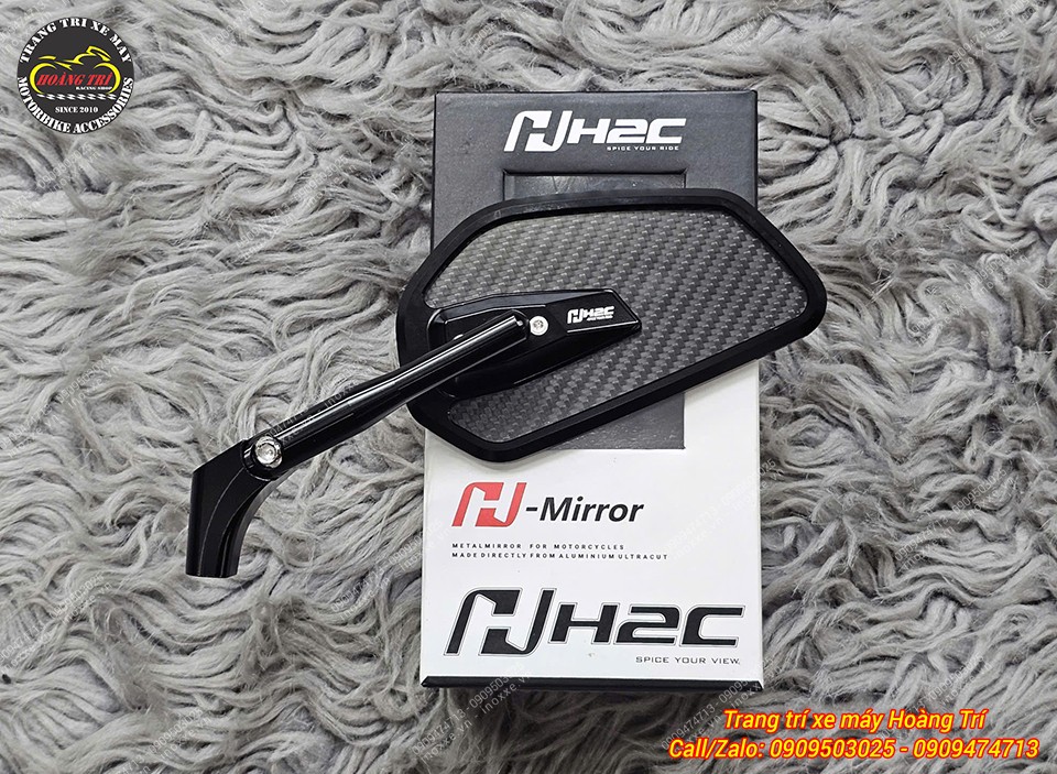 Kính hậu kiểu H2C E4 nhôm CNC