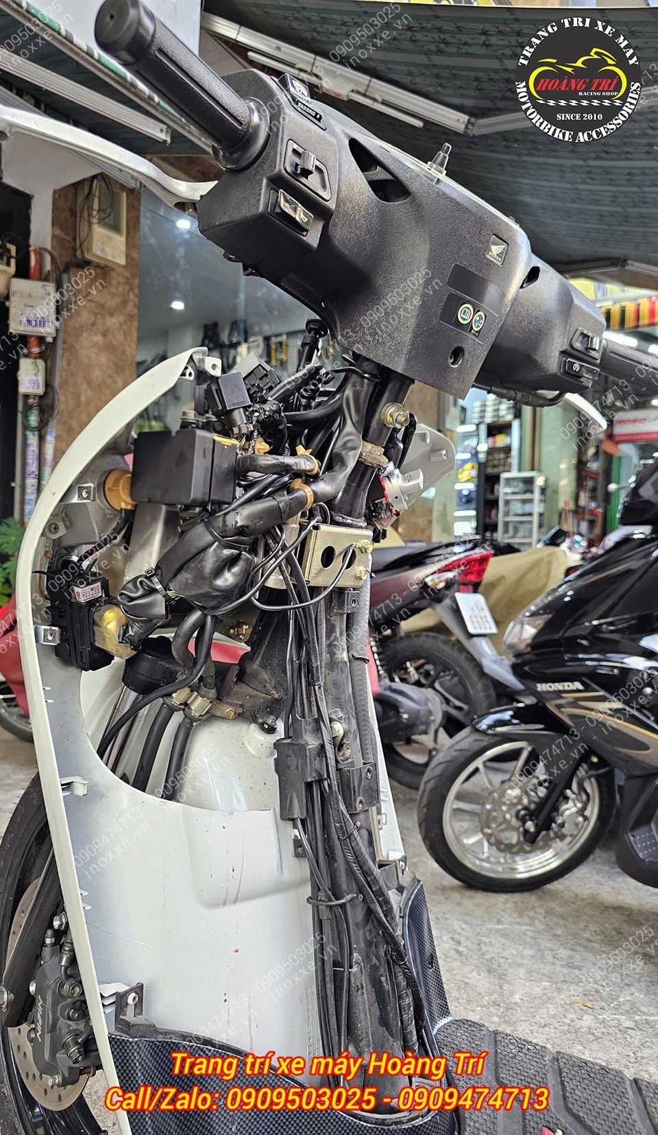 Độ phanh ABS cho xe SH