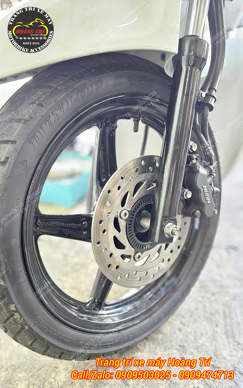 Độ phanh ABS cho xe SH
