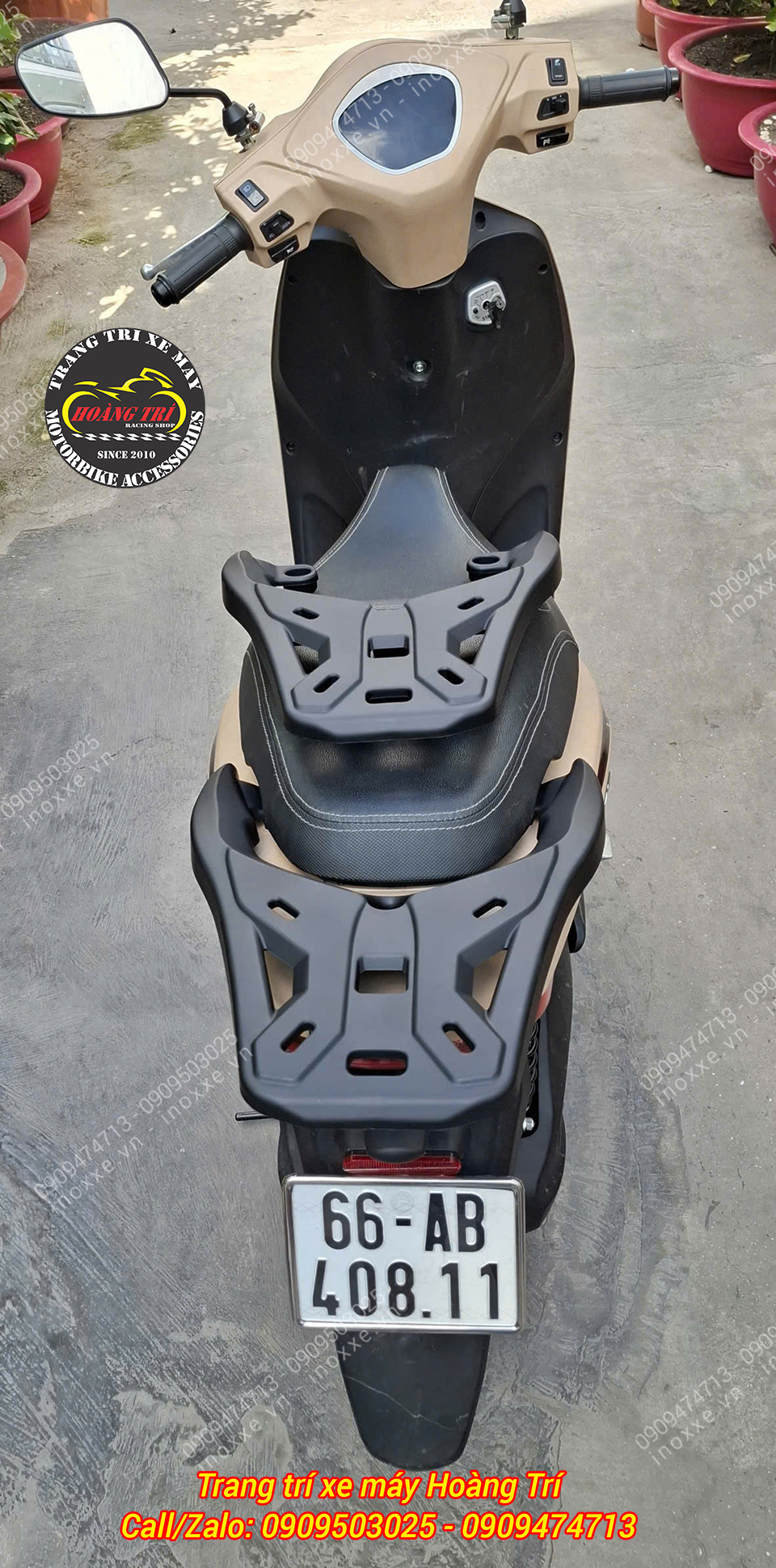 Baga sau LBS Vinfast Feliz kiểu Sh 300i