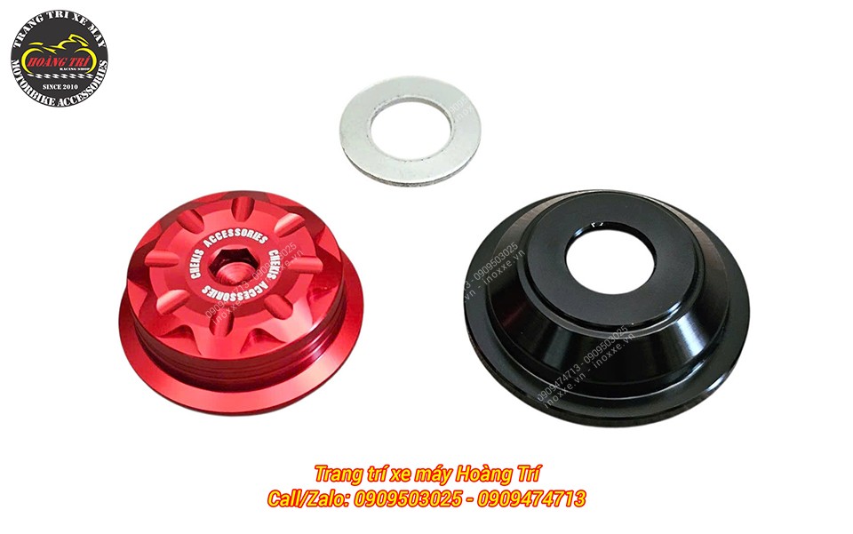Chụp cốt bánh sau Honda UC3 nhôm CNC